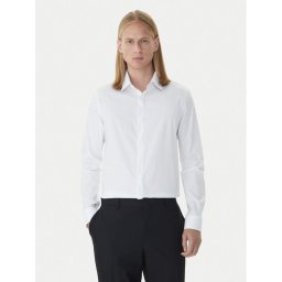 Calvin Klein Риза LV019EU060 Бял Extra Slim Fit