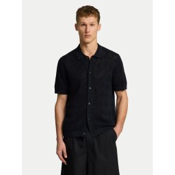 Selected Homme Риза 16097564 Черен Regular Fit