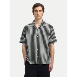 Selected Homme Риза 16091381 Тъмносин Relaxed Fit