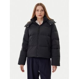 Lacoste Пухено яке BF3262 Черен Relaxed Fit