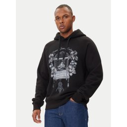 Versace Jeans Couture Суитшърт 79GAIP08 CF07P Черен Regular Fit