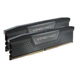 Памет 32GB (2x16GB) DDR5 6000MT/s, Corsair Vengeance Black, CMK32GX5M2B6000C38, 1.35V