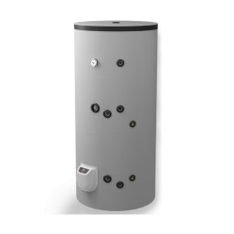 Бойлер Eldom 500 л., стоящ, серпентинa, неръждаем FV50080IS