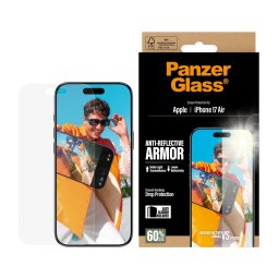 Стъклен протектор PanzerGlass за iPhone 17 Air, Anti-Reflective Armor , w. EasyAligner