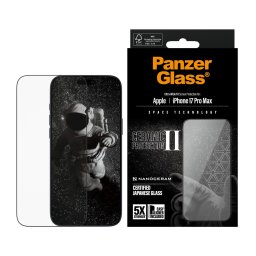Стъклен протектор PanzerGlass за iPhone 17 Pro Max / 18 Pro Max, Ceramic, UWF, w. EasyAligner