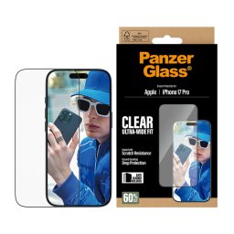 Стъклен протектор PanzerGlass за iPhone 17 Pro / 18 Pro, Ultra-Wide Fit, Прозрачен