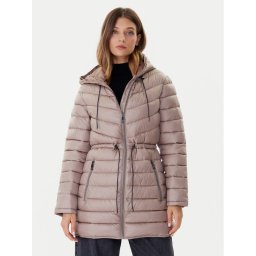DKNY Зимно яке DLEMPV38 Бежов Slim Fit