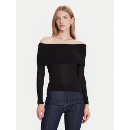 Guess Пуловер W5BR48 Z0612 Черен Slim Fit