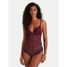 Hunkemöller Боди Isadora 302441 Бордо