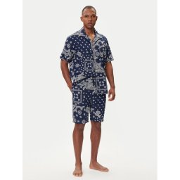 Polo Ralph Lauren Пижама 714899503019 Тъмносин Regular Fit