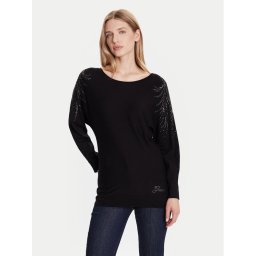 Guess Пуловер W5BR38 Z2NQ2 Черен Relaxed Fit