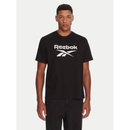 Reebok Тишърт RK25141CCM Черен Regular Fit