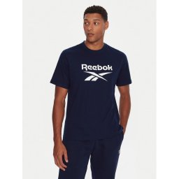 Reebok Тишърт RK25141CCM Тъмносин Regular Fit
