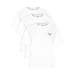 Reebok Комплект тениски RK25194CCW Бял Regular Fit