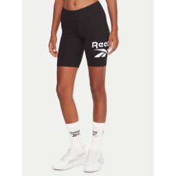 Reebok Къс клин RK25161CCW Черен Slim Fit