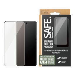 Стъклен протектор Safe за Huawei Pura 80 Pro, P80 Pro plus, P80 Ultra , UWF, Черен