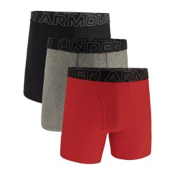 Боксерки Under Armour M Perf Tech 6in 3-Pack Red XXL
