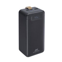 Външна батерия /power bank/ Rivacase VA1084, 40 000mAh, черна, 65W, PD 3.0, 1x USB-A(ж), 2x USB-C(ж)