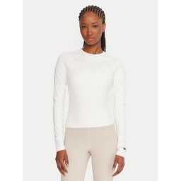 Reebok Тениска от техническо трико Reebok X Ewa Chodakowska RK25316CCW Екрю Slim Fit