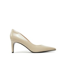 Calvin Klein Обувки на ток Heel Pump 70 - Brush L HW0HW02446 Бежов
