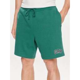 Gap Спортни шорти 866764-01 Зелен Regular Fit