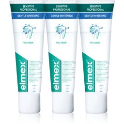 Elmex Sensitive Professional Gentle Whitening избелваща паста за чувствителни зъби 3x75 мл.