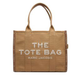 Дамска чанта Marc Jacobs The Jacquard Large Tote Bag M0017048 Кафяв