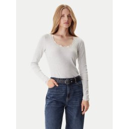 Tommy Hilfiger Блуза UW0UW06071 Сив Slim Fit