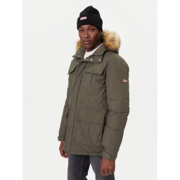 Hunter Парка Angus HARM0018252 Зелен Regular Fit