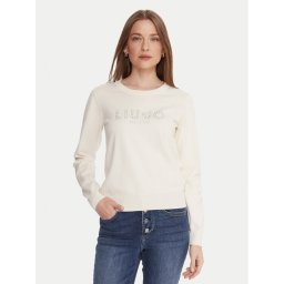 Liu Jo Пуловер TF5248 MS63L Екрю Regular Fit