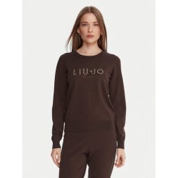Liu Jo Пуловер TF5248 MS63L Кафяв Regular Fit