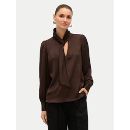 Vero Moda Блуза Nini 10336252 Кафяв Standard Fit