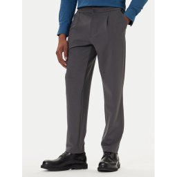 Calvin Klein Чино панталони LV04LE613G Сив Slim Fit