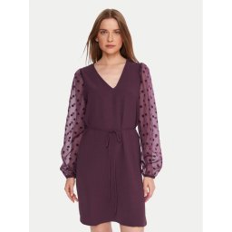 Vero Moda Коктейлна рокля Alva 10337473 Виолетов Regular Fit
