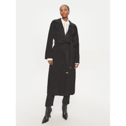 MICHAEL Michael Kors Вълнено палто 77C5935M22 Черен Regular Fit
