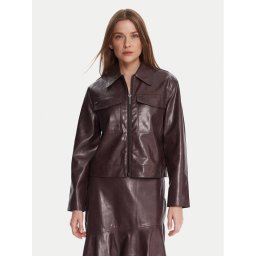 French Connection Яке от имитация на кожа Price 75ZAL 60 Бордо Regular Fit