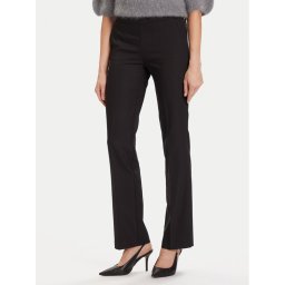 Morgan Текстилни панталони 242-PBEKA.F Черен Slim Fit