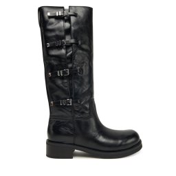 Ботуши MICHAEL Michael Kors Darrington 40F5DTFB6L Черен