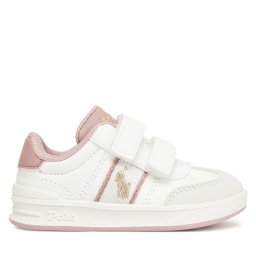 Сникърси Polo Ralph Lauren Heritage Court III T-Toe Ez RL03360101 Бял