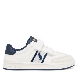 Сникърси Polo Ralph Lauren Heritage Court III T-Toe Ez RL03359102 Бял