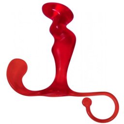 Простатен стимулатор "POWER PLUG RED" 10 см