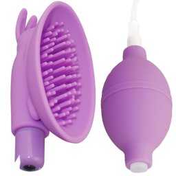 Вагинална помпа с клиторен стимулатор "NAUGHTY BUNNY LAVENDER" 10 см.