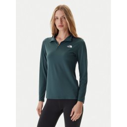 The North Face Тениска от техническо трико Flex NF0A8BRQ Зелен Slim Fit