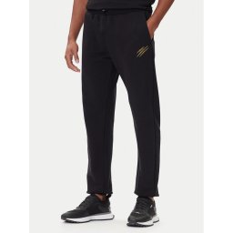 Plein Sport Долнище анцуг PAEC MJT2607 STE003N Черен Regular Fit