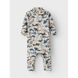 NAME IT Плажен гащеризон Zilo 13226596 Бежов