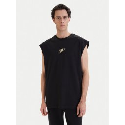 Plein Sport Мъжки топ PAEC MRK0104 STE001N Черен Regular Fit