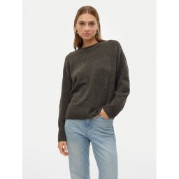 Vero Moda Пуловер Boom 10320463 Кафяв Loose Fit