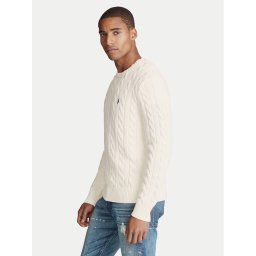 Polo Ralph Lauren Пуловер 710775885024 Екрю Regular Fit