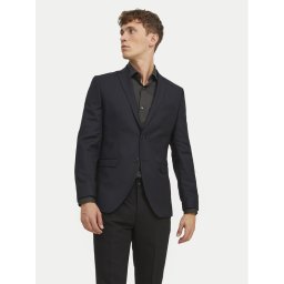 Jack & Jones Сако Solaris 12141107 Черен Slim Fit