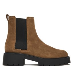 Боти тип челси Calvin Klein Jeans Chunky YW0YW02071 Бежов